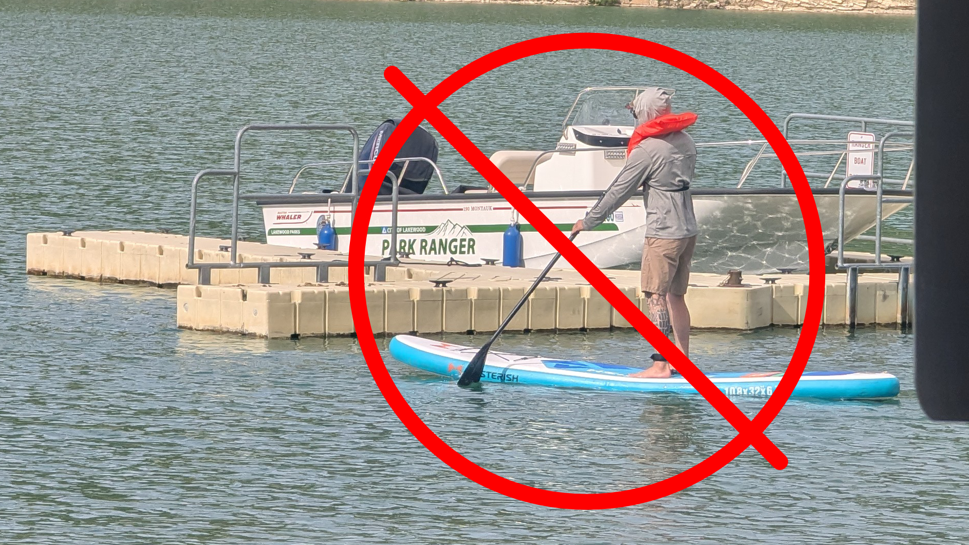 How to Hold a Paddleboard Paddle Correctly